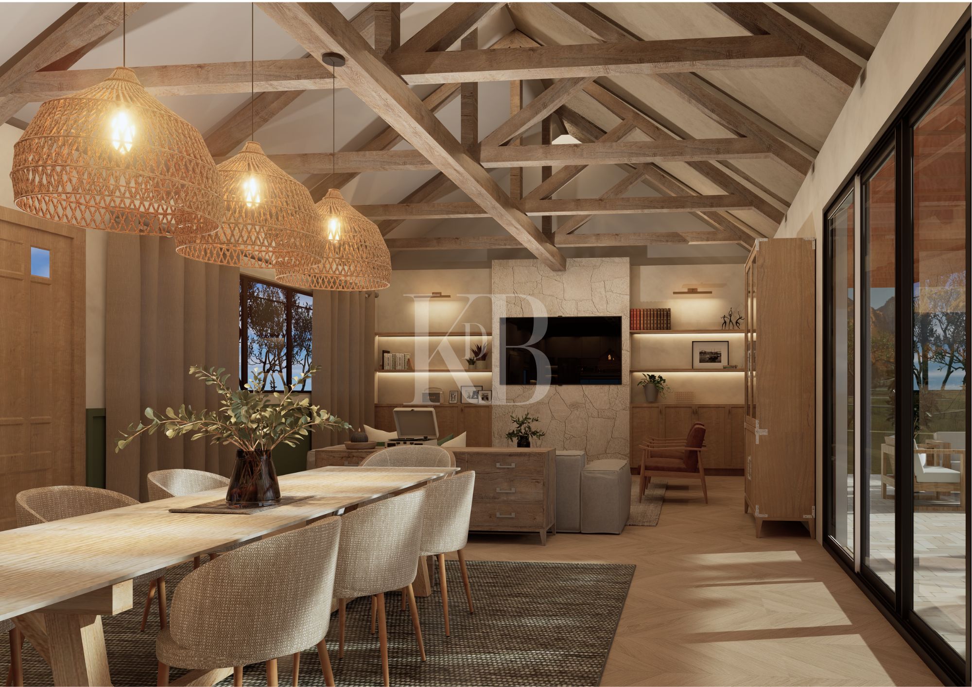Residential interior design project by Karla de Beer