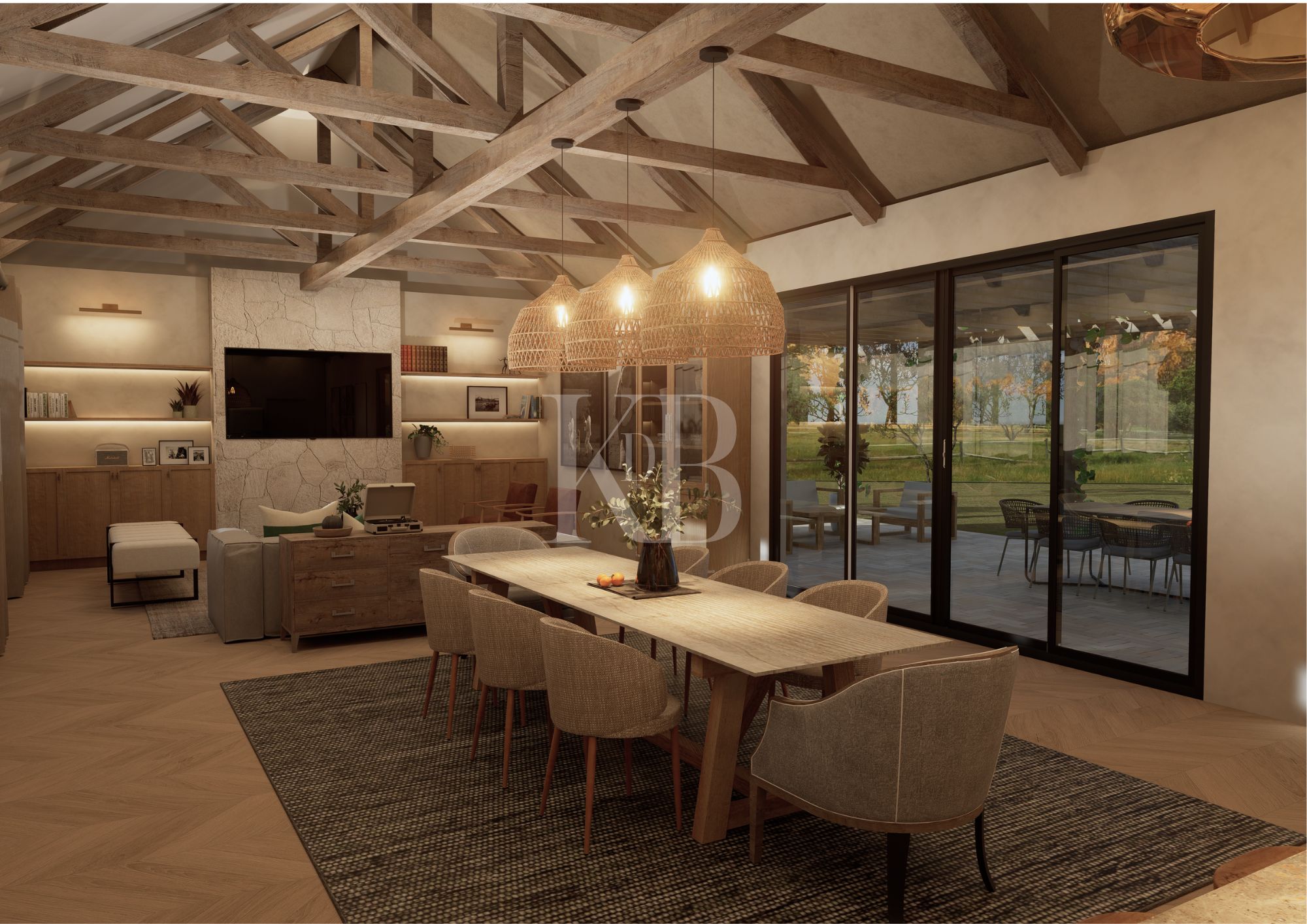Residential interior design project by Karla de Beer