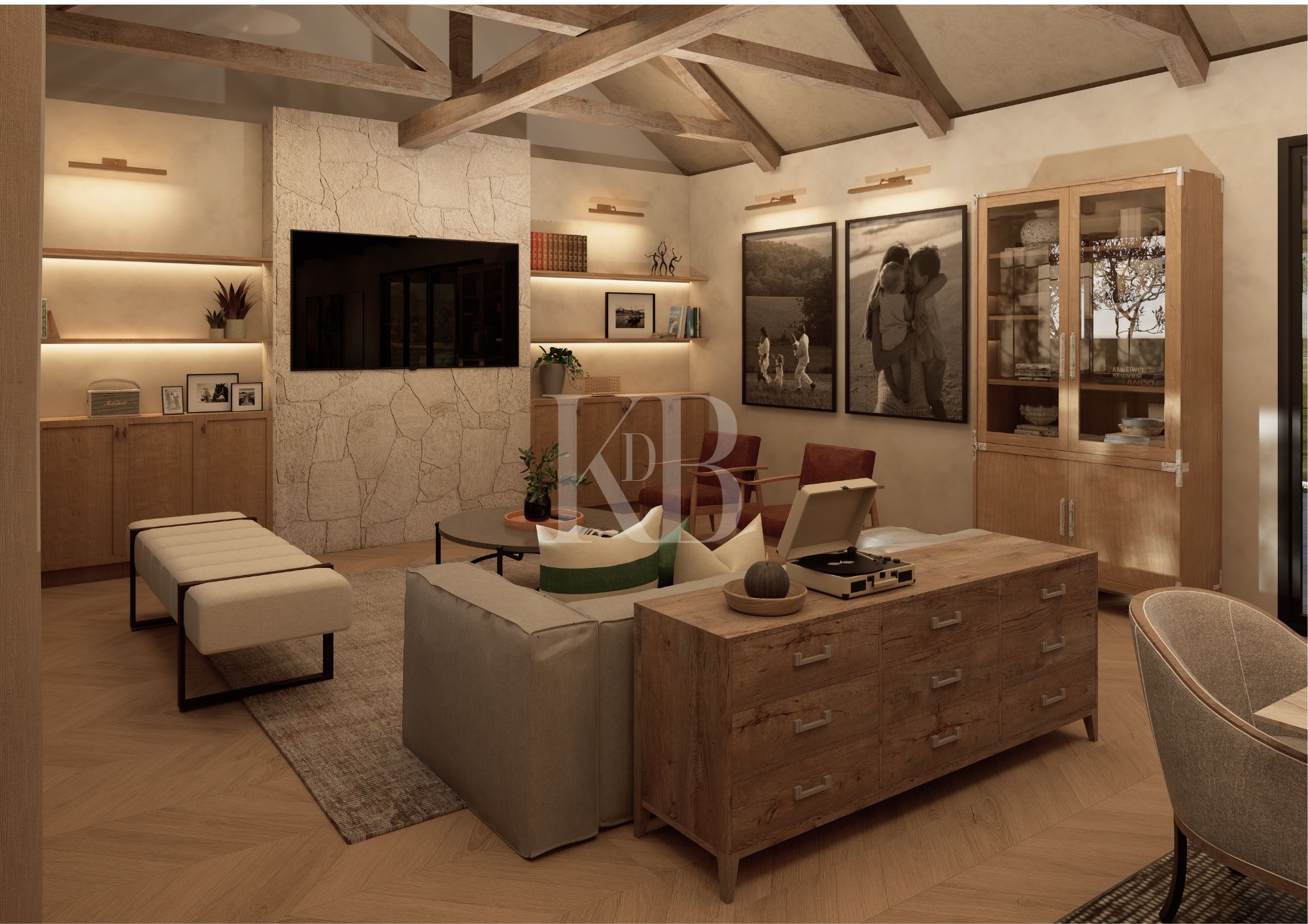 Residential interior design project by Karla de Beer