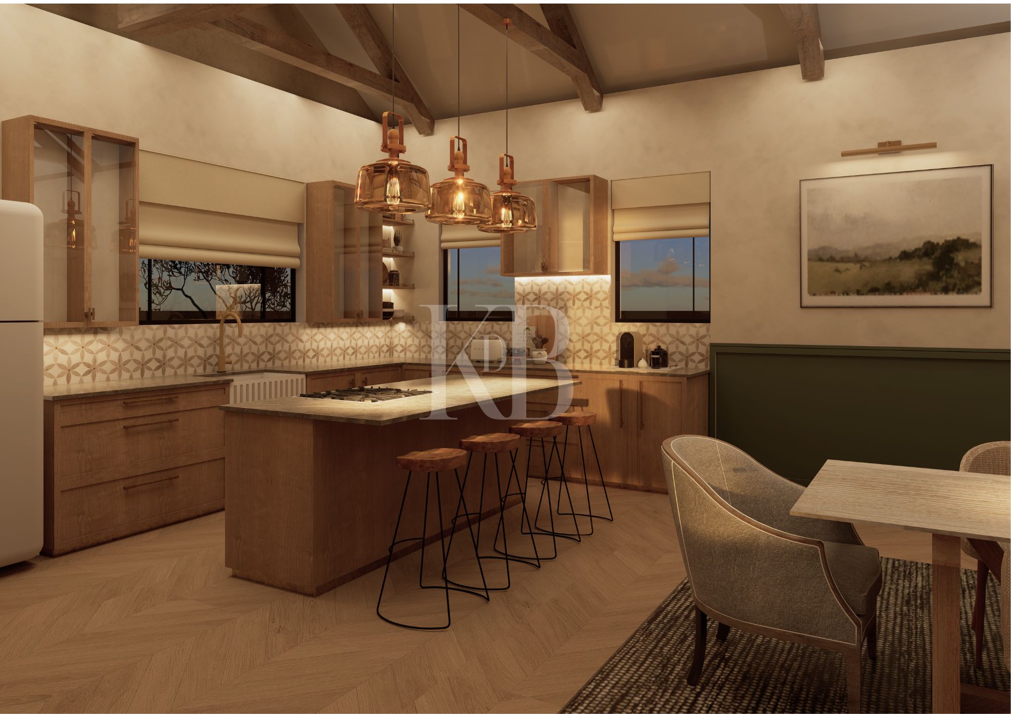 Residential interior design project by Karla de Beer