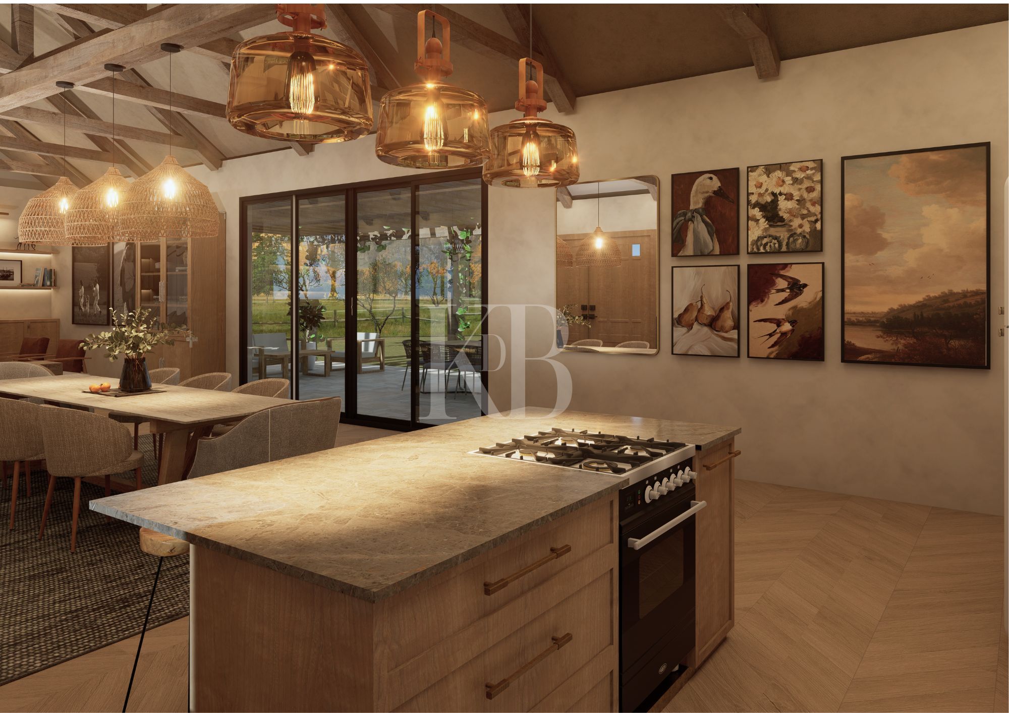 Residential interior design project by Karla de Beer