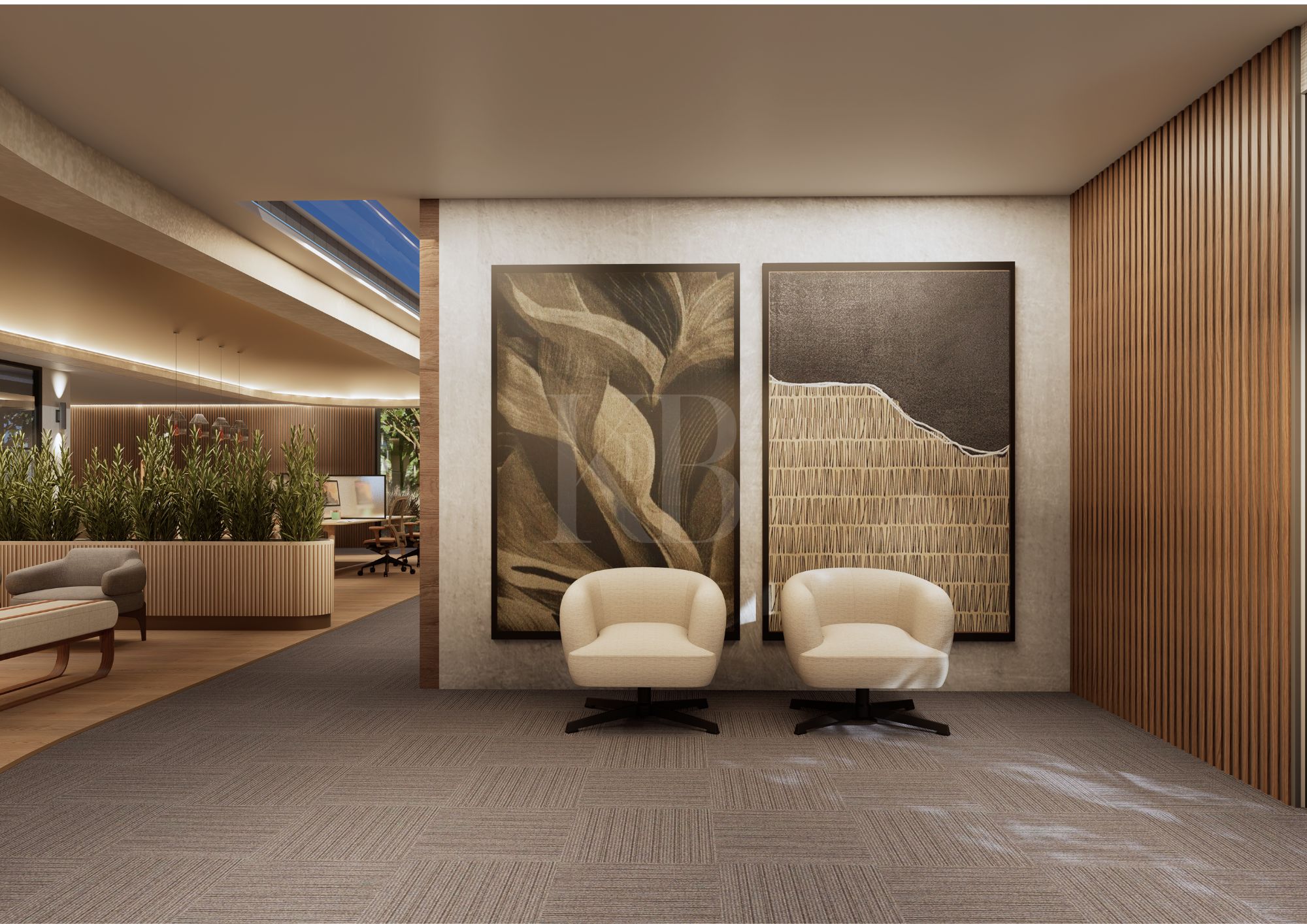 Commercial interior design project by Karla de Beer