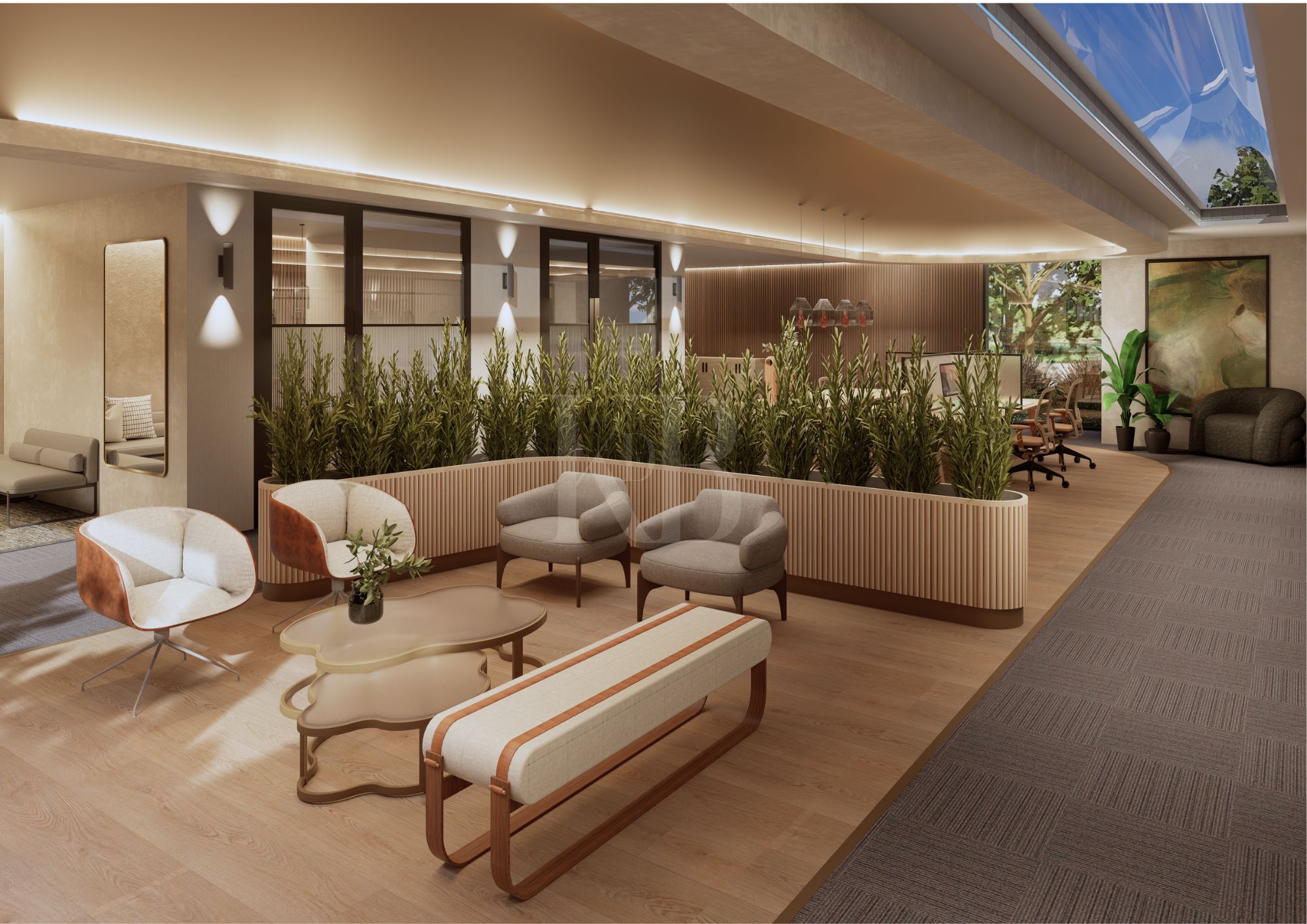 Commercial interior design project by Karla de Beer