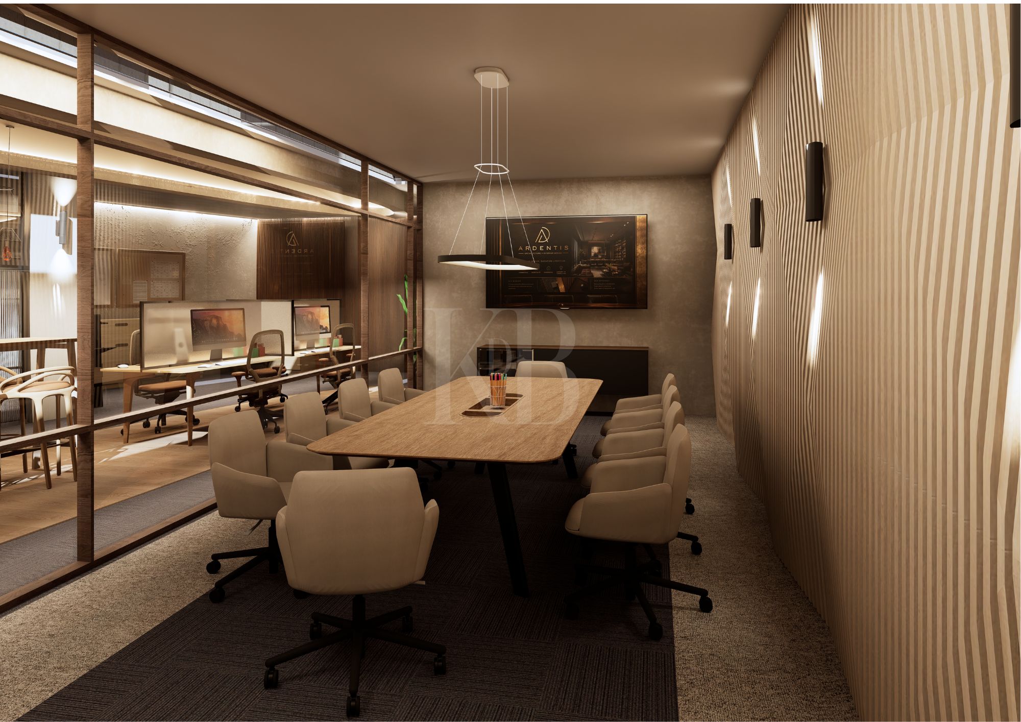 Commercial interior design project by Karla de Beer
