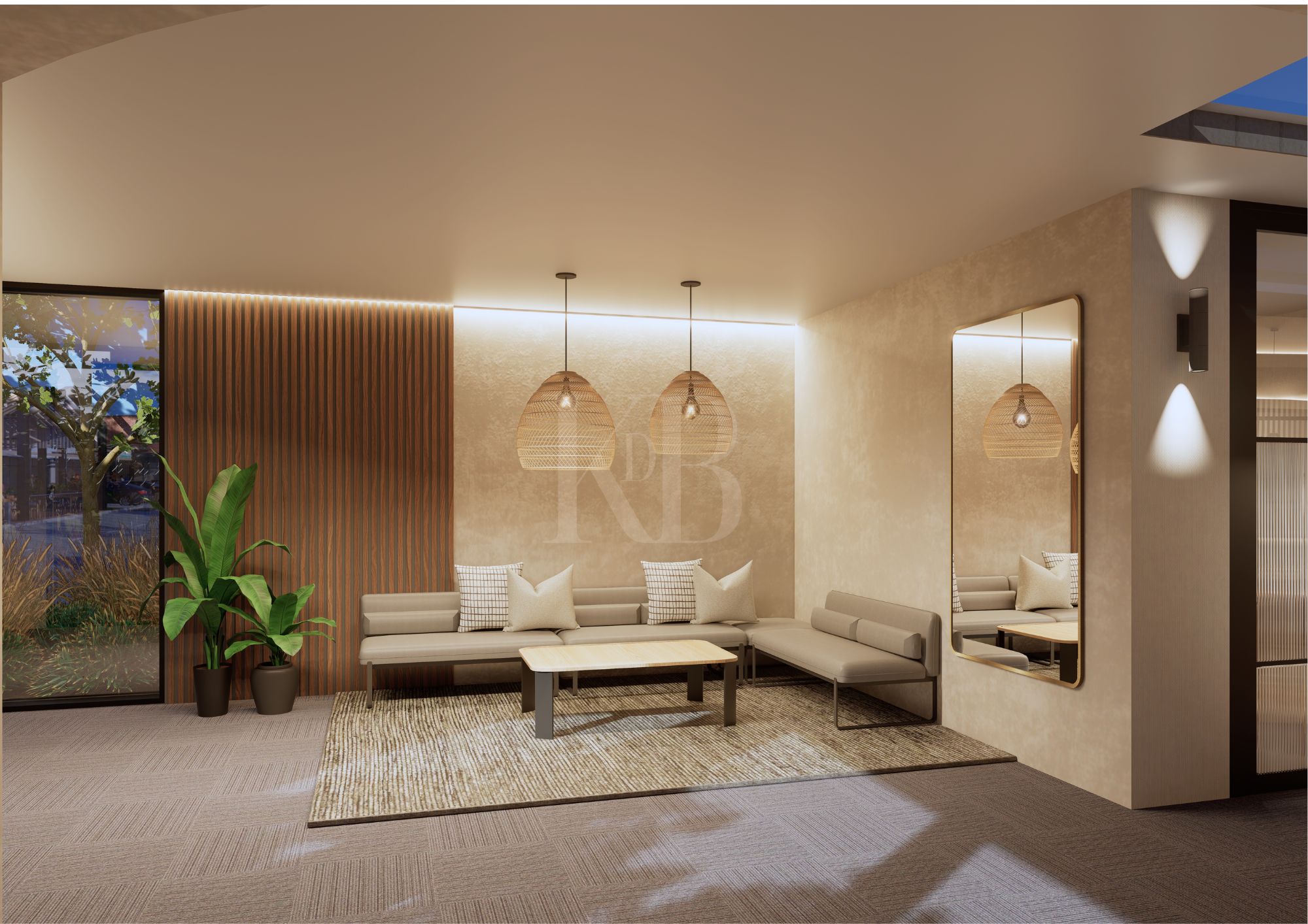 Commercial interior design project by Karla de Beer