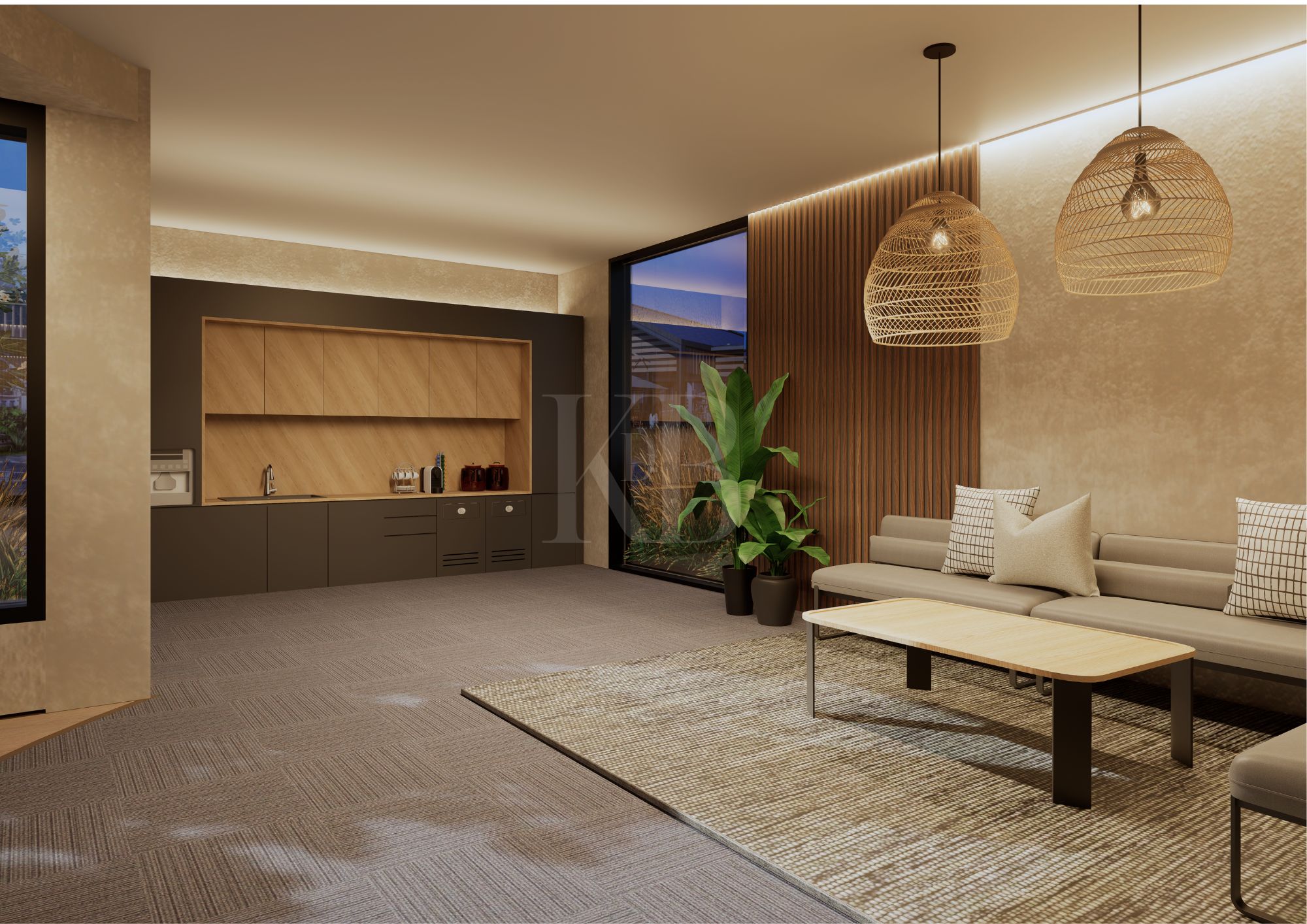 Commercial interior design project by Karla de Beer