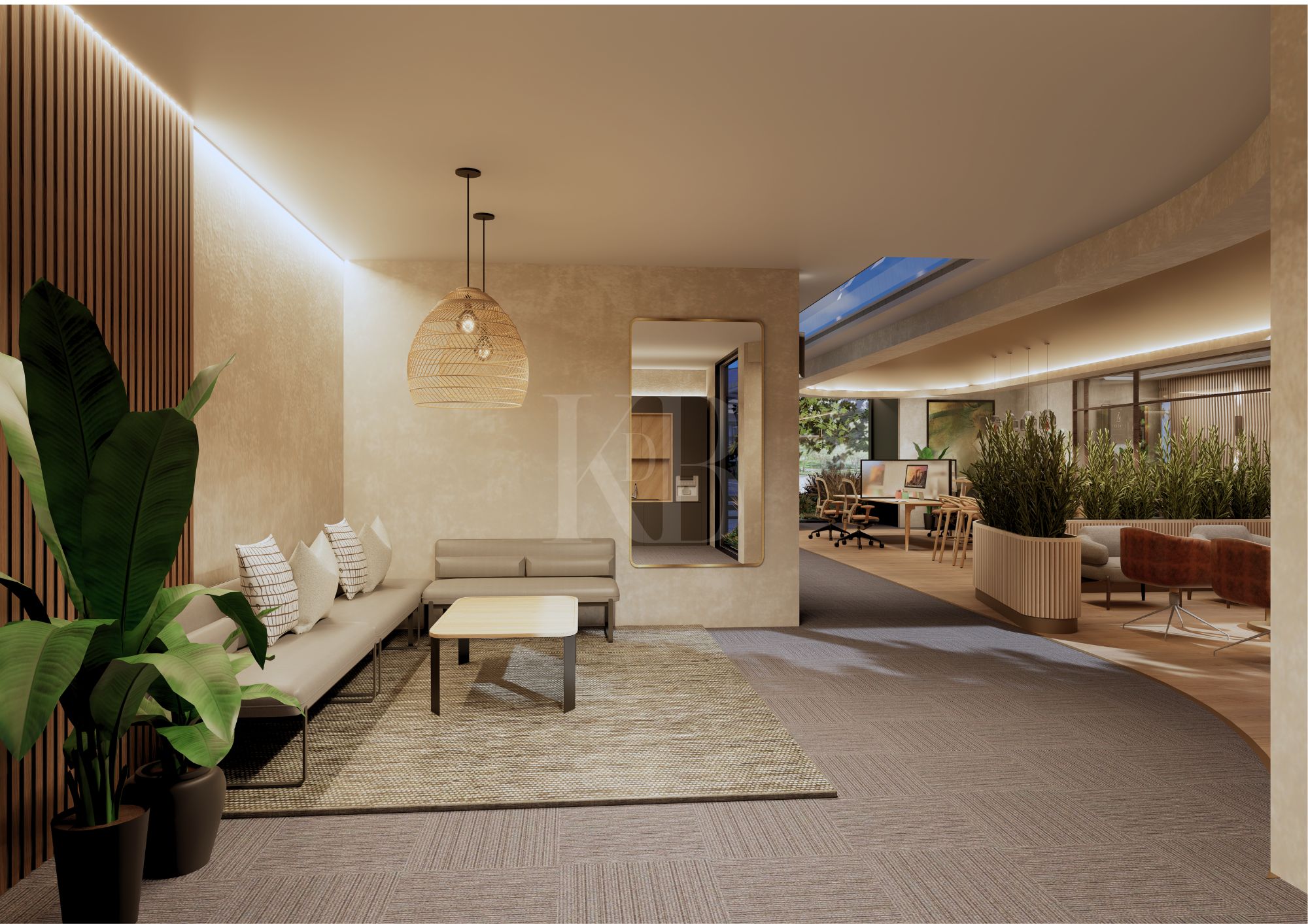Commercial interior design project by Karla de Beer